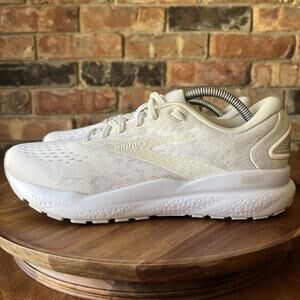 Brooks Ghost 16 Women's 9.5 White Gray Neutral Cushion Road Running Shoes